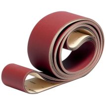 Abrasifs en bandes longues papier grains oxyde d'aluminium KP222 larg 120mm long 7,2m grain 120 en boîte de 10 VSM