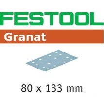 Abrasifs Festool stf 80x133 P220 gr - Boite de 100 - 497123