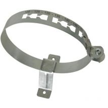 FR - abrazadera galvanizada extensible chimenea ABEG3: Ø160-200 - ABEG3