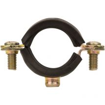 Desa - Collare isofonico M6 Ø32 bicromato - Confezione da 50 pezzi