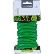 Progarden alambre forrado jardin 5 metros blister , Alambre forrado jardín 5 metrosIdeal com abrazadera para tutor de sus plantasAl ser de color