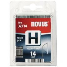 Novus - Grapa alambre fino h tipo 37 14mm ancho 10,6mm 1000pz