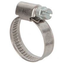 Abrazadera de acero inoxidable de 16 a 27mm 2pcs