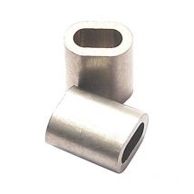 Posamo - Pinzas de aluminio Z5 para cable metálico ø 5,0mm (por 100)