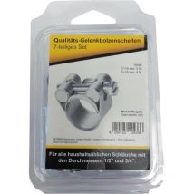 Gemi - Abrazaderde tubo W1 18mm 7unidades