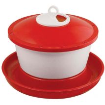 Novital - Abreuvoir 6 litres pour poules et volailles • Abreuvoir seau en plastique