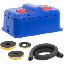 Wiesenfield - Abreuvoir antigel avec 2 compartiments résistant au gel jusqu'à -30 °C 85 l