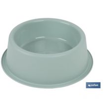 Mangeoire ronde Bimba modèle eau verte 24,5x7,5cm