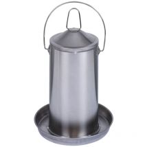 Abreuvoir Volailles En Acier Inoxydable 4l Gaun
