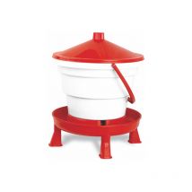 Abreuvoir Volailles Seau En Plastique Avec Pieds 16l Gaun