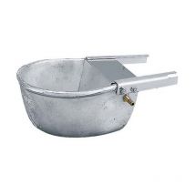 Abreuvoir pour veaux 8 litres inoxydable, 23x29x14 cm