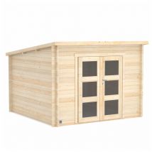 Abri de jardin bois JUNO Modern - 7,4 m²