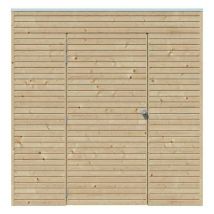 Gardenas - Abri de jardin 210 x 210 cm Qube Abri et plancher