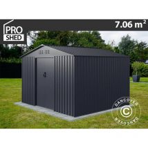 Dancover - Abri de jardin 2,77x2,55x1,92m ProShed , Anthracite