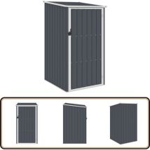 Abri de jardin Anthracite 87x98x159 cm Acier galvanisé - Abri De Jardin - Abri De Rangement - Abri Extérieur - Abri Métal - Hangar Jardin