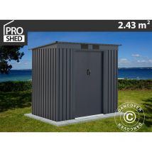 Dancover - Abri de jardin avec toit plat 2,01x1,21x1,76m ProShed ,
