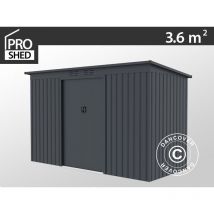 Dancover - Abri de jardin avec toit plat 2,77x1,30x1,73m ProShed ,