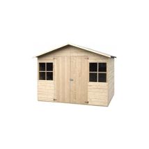 Décor Et Jardin - Abri De Jardin En Bois Lopun. 12 Mm, 272 X 182 Cm. 4,96 M²