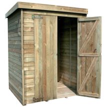 Armoire de jardin bois theofil - 2 m²