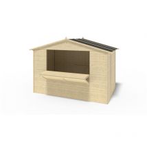 Altanka - Kiosque/ stand de marché/ de vente 5,72 m2 - 3,11x1,84 m - 19 mm
