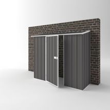 Outillage Online - easyshed Abri métal Compact gris ardoise - 1,70m2