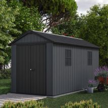 Keter - Abri de jardin newton plus 7513 - 8.6 m² - Gris