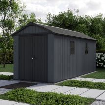 Keter - Abri de jardin newton plus 7517 - 11.2m² - Gris