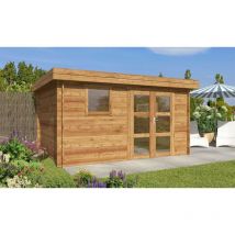 Abri de jardin TOUSCHALETS CAMBIA 11 bois traité autoclave