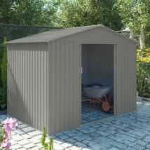 La Maison Du Jardin - Abri de jardin en métal - mj - 4,8 m² - anthracite