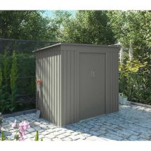 La Maison Du Jardin - Abri de jardin en métal – mj monopente - 2,4 m² - Anthracite