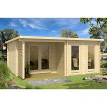 Carlsson - Tuinhuisje model Orkus-44 van de expert ✓Koop in termijnen ✓Gratis levering ✓5 jaar garantie ✓Beste online shop Tuin 2022 Naturel