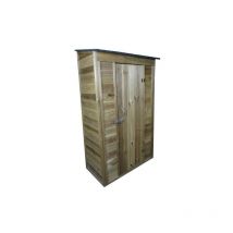 Habrita - Foresta - Abri de jardin en bois de 0,71 m2 mural avec plancher - ARM1105A