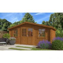 Touschalets - Abri de jardin nonza autoclave 486x366cm ép 44mm