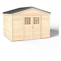 Cerland - Abri de jardin bois shelty+ - 8,9 m²