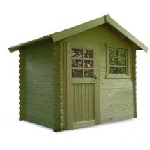 Solid - Abri jardin bois 'Saran' - 5.9 m² - 2.98 x 1.98 x 2.39 m - 28 mm