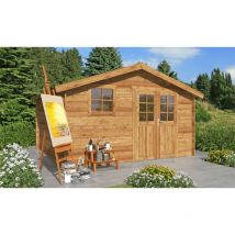 Touschalets - Abri de jardin balistra 13 bois traité autoclave
