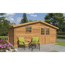 Touschalets - Abri de jardin balistra 18 bois traité autoclave