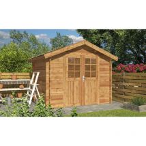 Touschalets - Abri de jardin balistra 5 bois traité autoclave