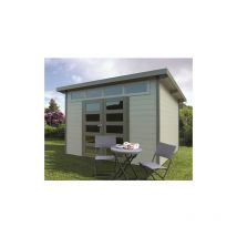 Abri de jardin VERONA en bois 6,89 m², Plancher Non