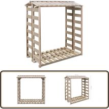 Vidaxl - Abri de stockage à bois de chauffage 150x90x176 cm Pin imprégné - Abri à Bois - Abri De Rangement - Abri Cheminée - Stockager Bois