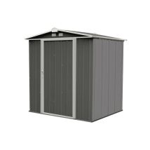 Abri Métal Habrita Foresta Arrow Ezee 2,79m2 Toit 2 Pentes Simple Porte