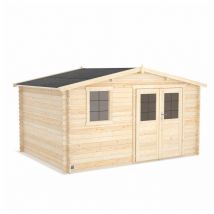 Abri de jardin bois JUNO - 10,1m²