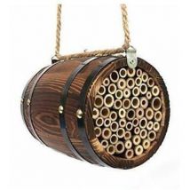 Abri pour abeilles pollinisatrices - Tonneau