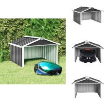 Vidaxl - Abri pour robot de jardin 92x97x63cm Acier galvanisé Anthracite - Abri Robot Tondeuse - Abri Jardin - Abri Tondeuse Automatique - Abri Pour
