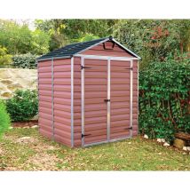 Palram - Canopia Abri de jardin Skylight Pent Ambre