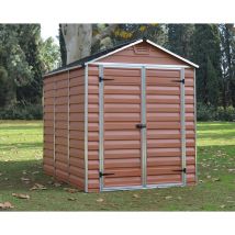 Palram - Canopia | Skylight Caseta De Jardín Cobertizo 229X185X217 cm Ambar