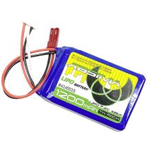 Modellbau-Akkupack (LiPo) 7.4 v 1200 mAh Zellen-Zahl: 2 Softcase bec - Absima