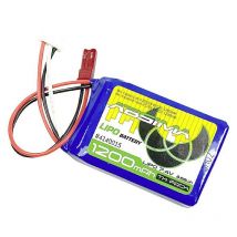 Pack de batterie (LiPo) 7.4 v 1200 mAh Nombre de cellules: 2 Softcase bec S283572 - Absima