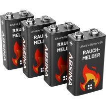 401005-4 Pile 6LR61 (9V) 9 v 4 pc(s) - Absina