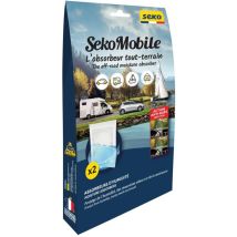 SEKO – Absorbeur d'humidité mobile – Lot de 2 sachets 150 g – Action anti-buée, jusqu'à 12 m²